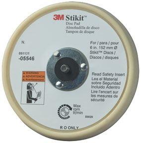 Stikit Low Profile Finishing Disc Pad, 6 Inch