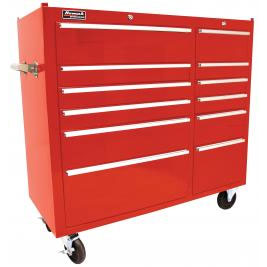 c. 41 Inch Professional Series 12 Drawer Rolling Cabinet Re