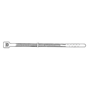 (image for) Miniature Cable Tie Natural, 4 Inches