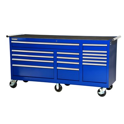 Value Series 15 Drawer 75" Wide Tool Chest (Blue)