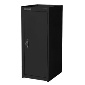 37" Side Tool Cabinet w/ 2 Shelves (Black)