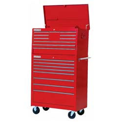 Professional Series 34" 8 Drawer Roller Tool Cabinet (Red)