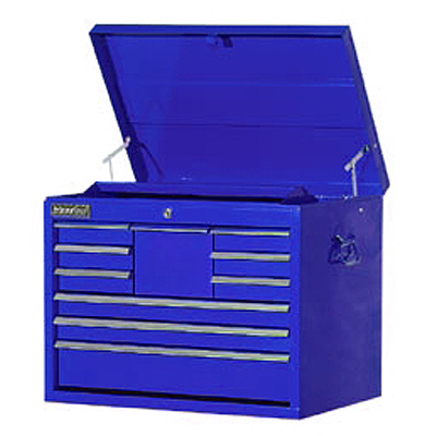 Professional Series 27" 10 Drawer Top Tool Chest (Blue)