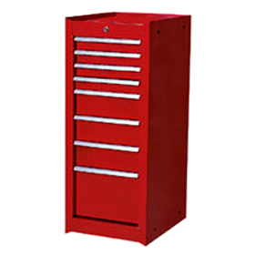 37" 8 Drawer Side Tool Cabinet (Red)