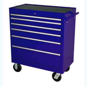 Super Heavy Duty 35" 6 Drawer Tool Cabinet (Blue)