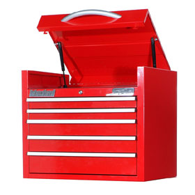 Super Heavy Duty 27" 5 Drawer Tool Chest (Red)