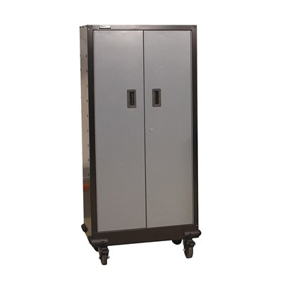 GOS I Systems 2 Door Tall Storage Cabinet (Gray)
