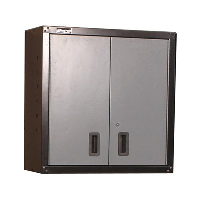 GOS I Systems 2 Door Storage Wall Cabinet (Gray)