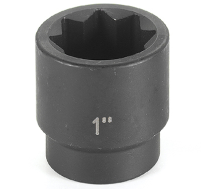 1/2" Drive x 1-1/8" Standard - 8 Point Impact Socket