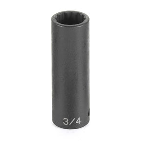 1/2" Drive x 9/16" Deep - 12 Point Impact Socket