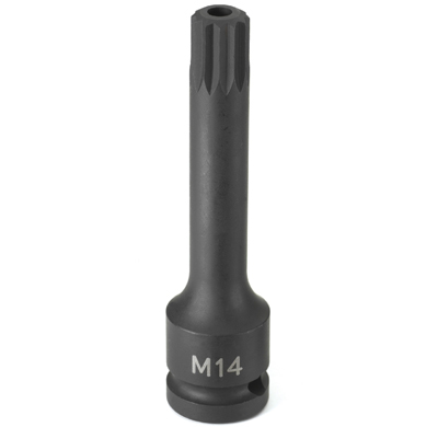 1/2" Drive x M6 Tamper Proof Triple Square 4" Length