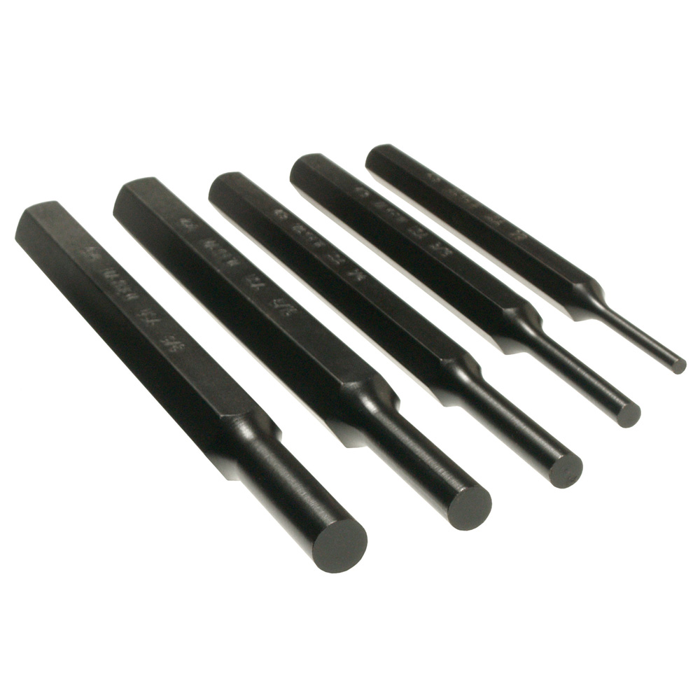 9Pcs Durable Steel Roll Pin Punch Set Tool Kit For Removing Pins #IN-G