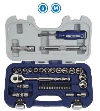 (image for) 35 Piece 3/8" Drive Basic Tool Set