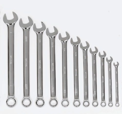 thumbnail image 2 of Williams 7-Piece Stubby Combination Wrench Set - 3/8 To 3/4 Inch 2 of 12