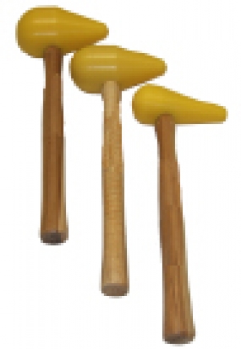 Teardrop Mallet (Set of 3) Yellow