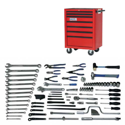 Basic Machine Repair Set w Tool Box 102 Pc