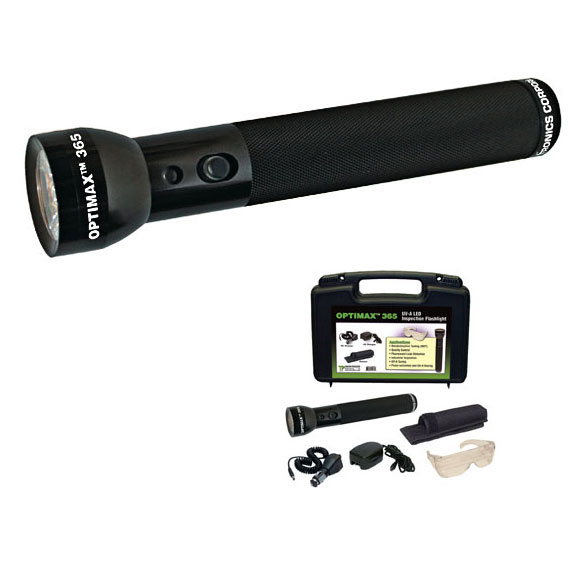 Optimax 365 Cordless True UV Leak Detection Flashlight