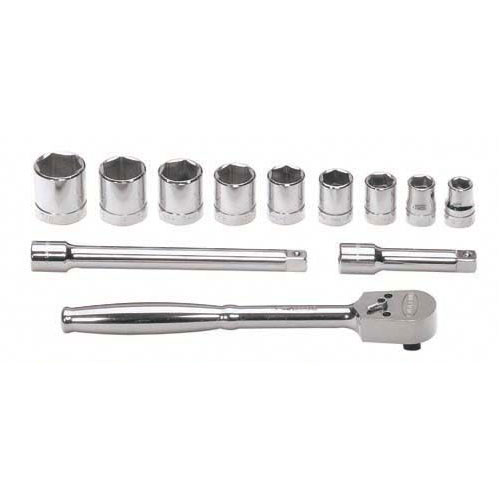 12-Piece 3/8" SAE Socket Set with SuperTorque Tools