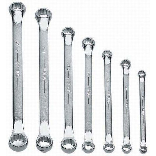 7 pc SAE Double Head 10° Offset Box End Wrench Set