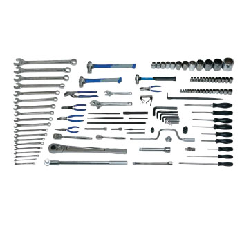 Metric Heavy Equipment Service Master Tool Set 117 Pc