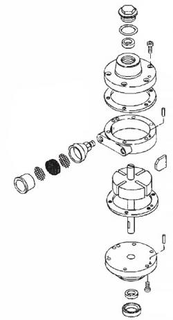 PT-410 Air Motor Assembly