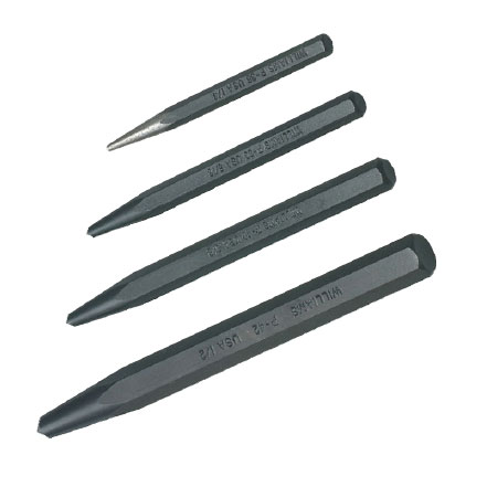 WILLIAMS CS-8 - Chisel Set Type Punch & Chisel Set