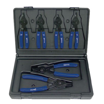 6 pc Combination Internal/External Snap Ring Plier Set