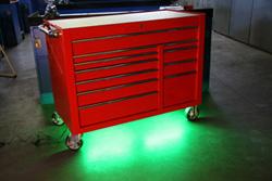 Green Neon Tube Lights w Dual Transformer