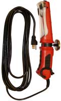 16/3 15' SJT Red 13 Watt Angle Flourescent w/ Outlet & Magnet