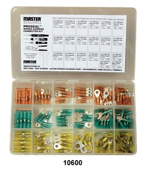 Proseal Assortment Kit, 115 Pcs, Case