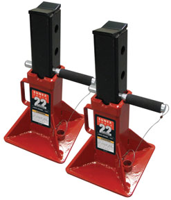 Jack Stands Pair 22 Ton Capacity