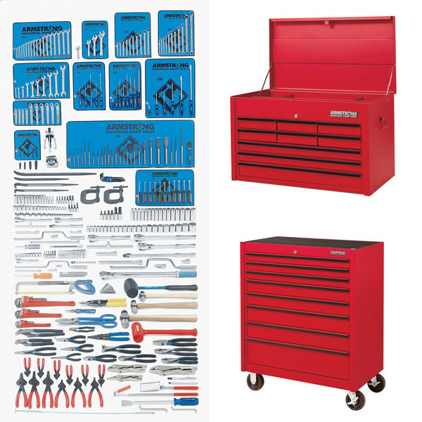 Metric Master Tool Set 355 Pc w Industrial Series Boxes