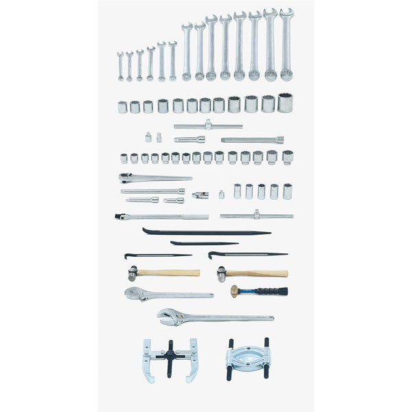 Heavy Equipment Master Tool Set 71 Pc Tools Only