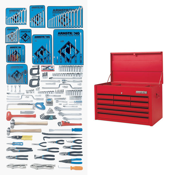 Intermediate Master Tool Set 225 Pc w Industrial Series Bo