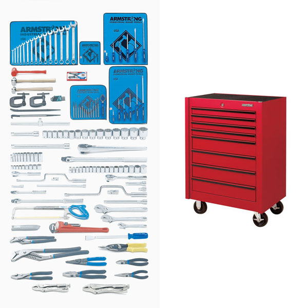 Basic Mechanics Tool Set 148 Pc w Industrial Series Box