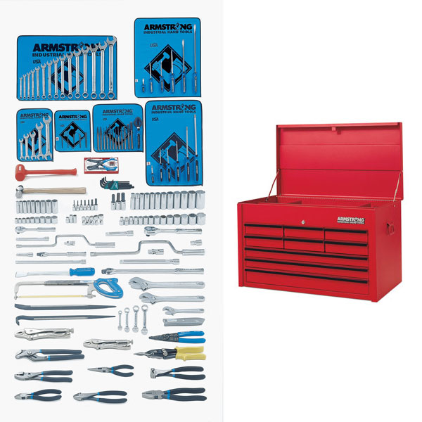 Intermediate Master Tool Set 163 Pc w Industrial Series Box