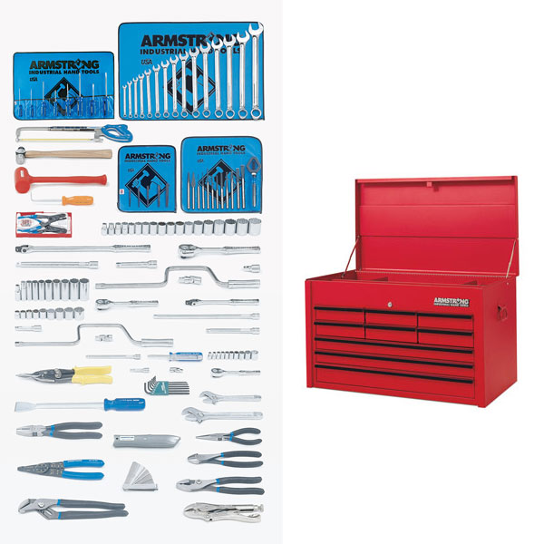 Basic Industrial Master Tool Set 131 Pc w Industrial Series Box