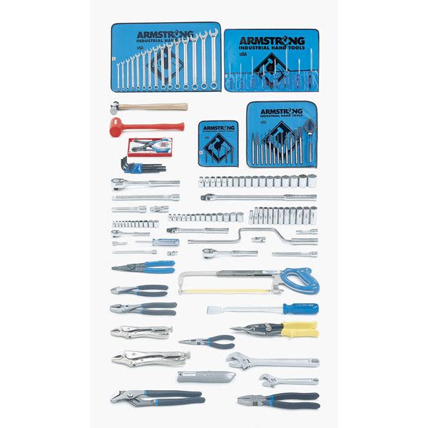 1/4, 3/8 & 1/2 Inch Drive Metric Basic Hand Tool Set 138 P