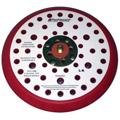 ProFinisher Vacuum, Low Profile 6 Inch Hook Pad