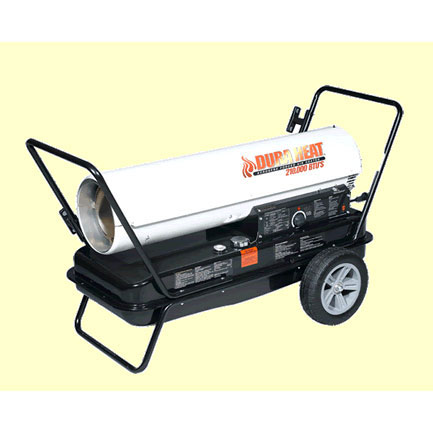 Kerosene Forced Air Heater Commercial 210K/170K Dual Heat 210,00