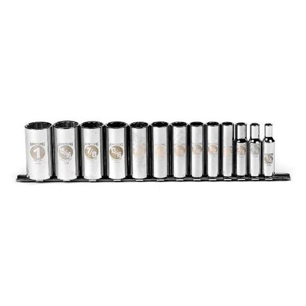 13 Piece 3/8" Drive 6 Point Socket Set