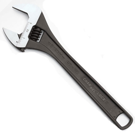 Adjustable Wrench Black Phosphate 6 Inch