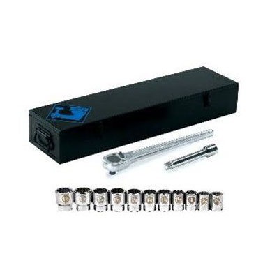 13 Piece 3/4" Drive 12 Point Socket Set
