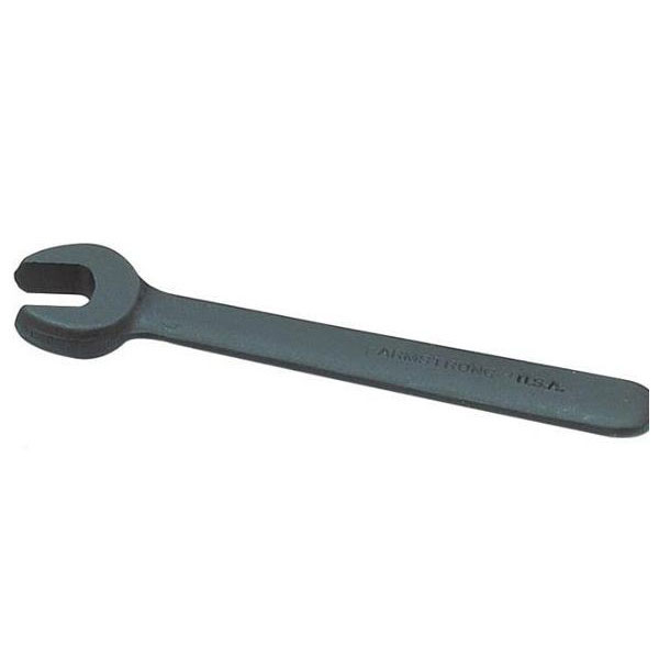 Black Oxide 15 Degree Offset Single Head Open End Wrench - 2-7/1