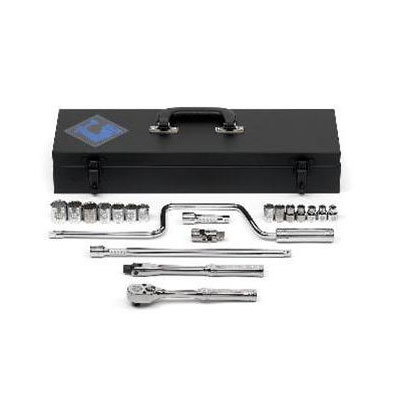 20 Piece 3/8" Drive 12 Point Metric Socket Set