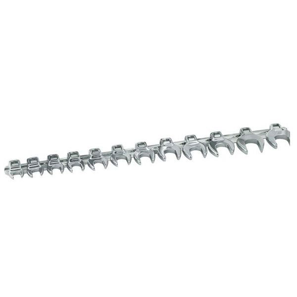 12 Piece 3/8" Drive Metric Crowfoot Wrench Set