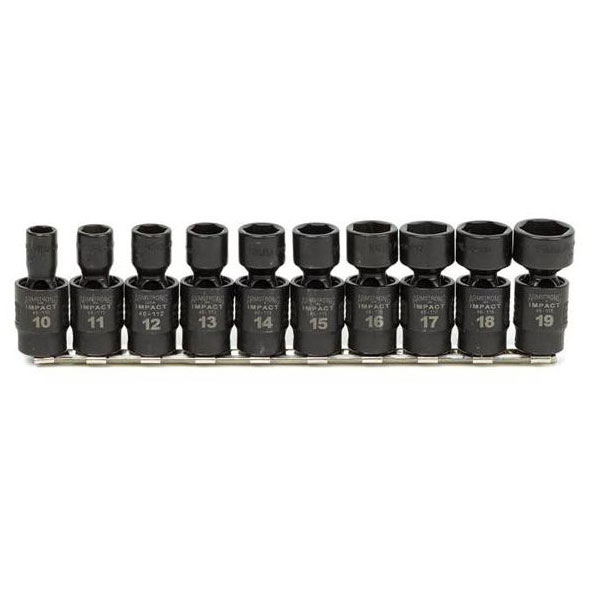10 Piece 3/8" Drive 6 Point Metric Armstrong Maxx Universal Impa