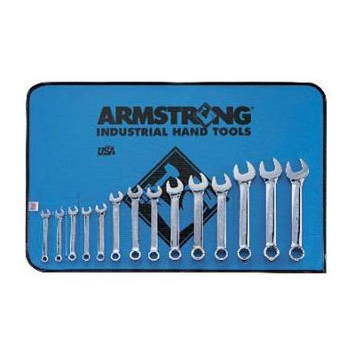 14 Piece 12 Point Metric Full Polish Short Combination Wrench Se