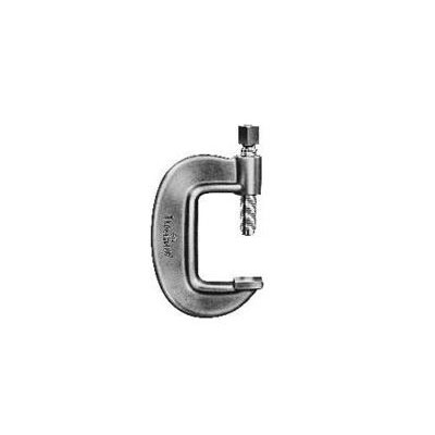 Heavy Duty Pattern with Full-Length Screw C-Clamp 2-3/8" Max Cap