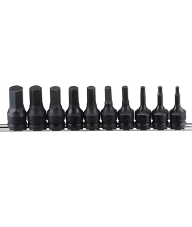 10 Pc 1/2" Drive SAE Hex Head Driver Set